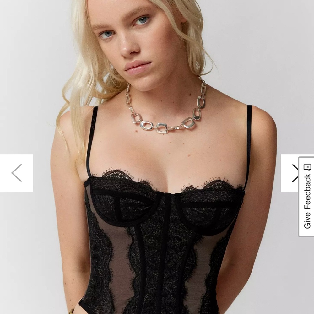 Urban Outfitters Out From Under Corset Tank Top
